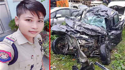 हादसा या कुछ और? असम की विवादित लेडी कॉपी की भीषण सड़क दुर्घटना में मौत, 1 दिन पहले हुई थी FIR
