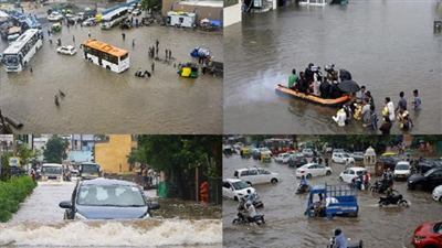 अब गुजरात में बारिश... जलाशयों में उफान, भारी वर्षा का अनुमान, अलर्ट पर NDRF