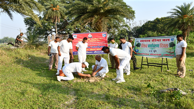 51वी बटालियन, सशस्त्र सीमा बल, सीतामढ़ी द्वारा चलाया गया वृक्षारोपण अभियान 