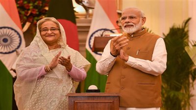PM Modi: पीएम मोदी-शेख हसीना आज तीन विकास परियोजनाओं का करेंगे उद्घाटन, क्रॉस-बॉर्डर रेल लाइन भी शामिल