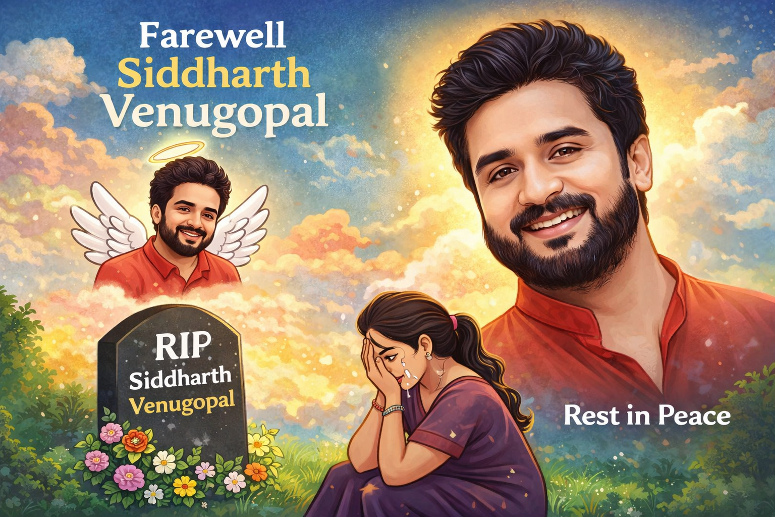 मशहूर टीवी एक्टर सिद्धार्थ वेणुगोपाल का कैंसर से निधन, इंडस्ट्री में शोक